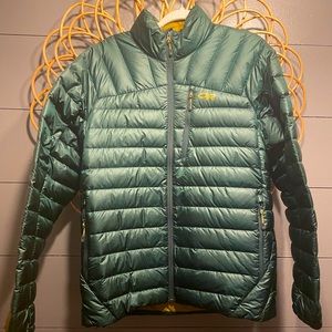 Outdoor Research Helium down jacket. Size L in perfect condition barely worn